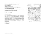 Anteprima di Scrive sulla lettera ric. da Beane E. [V. A4370258] chiedendo a D. Albera di accordarsi con D. Cerruti per esaudire la domanda di Beane. Informa che il giovane Espiro desidera farsi sales. Chiede notizie di D. Baratta C.