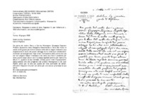 Anteprima di Ringrazia a nome di Mos. Fagnano G. per l'offerta di L. 1000 alle missioni,con alcune obbligazioni.