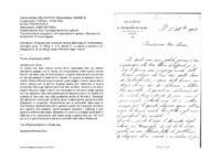 Anteprima di Ringrazia per le buone notizie su Contratacion di D. Pérez V. e D. Borda E.Lo esorta a parlare a D. Rabagliati E. di ciò che gli disse il Ministro degli Interni.