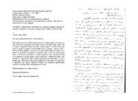 Anteprima di Dispone che i confratelli tra i lebbrosi vengano cambiati di quando in quando; si useranno riguardi per D. Cesari C., già arrivato.