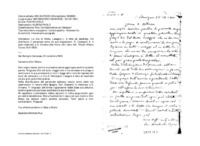 Anteprima di La vita di Mons. Lasagna L. è letta ed ascoltata. Ha distribuito il personale come da sue disposizioni. D. Crescenzi A. è stato destinato a S. Vincens dels Horts (Sul retto: lett. RinettiAlbera Torino 15-9-1900) MF3838B3