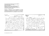 Anteprima di Ringrazia per la sua lett. dall'Argentina; morte di Donna Sofia: scriveràal Sig. Buxarco; è morta in Alassio la Madre Assistente delle FMA. (La lettera è indirizzata anche a D. Gusmano C.)