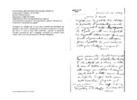 Anteprima di Si rallegra per la cura che si prende dei confratelli nei lazzaretti e dei novizi; raccomanda di coltivare le vocazioni; domanda chi metterà come maestro dei novizi alla partenza di D. Silvestro G.