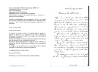 Anteprima di Gli spedisce la lett. per presentarsi all'Arciv. di Firenze, verso il qualeraccomanda il dovuto rispetto; dovrà informare l'Arciv. che per i lavori della chiesa sarà incaricato qualcun'altro (v. A4470336).