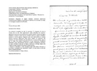 Anteprima di Riguardo al legato Castaldi, converrà esaminare l'intenzione del testatore,se dividere la somma fra la chiesa e la casa; lo incoraggia a superare ledifficoltà.
