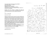 Anteprima di Colui che è destinato a confessore potrà anche fare l'economo per la pulizia ed il buon ordine della casa; propone alcuni articoli da stampare perpromuovere la fabbrica della chiesa.