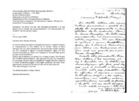 Anteprima di Ha scritto una lett. alla Contessa Guicciardini e ai due oblatori da lui indicati, per cercare benefattori; l'ha raccomandato a D. Rinaldi F. che farà del suo meglio.
