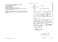 Anteprima di Gli chiede di esprimere la sua riconoscenza al Prevosto Giuseppe Panizza per l'offerta inviata.