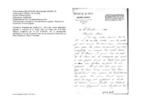 Anteprima di Ringrazia per l'offerta di L. 100 e per i buoni sentimenti espressi in memoria di D. Bosco. (Testo francese)