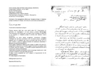Anteprima di Sta raccogliendo offerte per l'erigenda chiesa in Valsalice, presso la tomba di D. Bosco. (Si tratta di una circolare ai benefattori.)