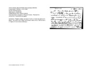 Anteprima di Presenta i suoi ossequi ed alcuni frutti di riviera da parte di D. Bosco,del quale ricorre oggi l'anniversario della morte. (Scrive dietro il ritaglio di una circolare a stampa.)