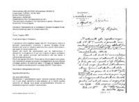 Anteprima di Raccomanda ad un professore il giovane Giuseppe Civran, che dovrà subire gli esami di industrie elettriche.