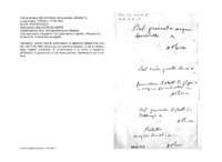 Anteprima di Undici note di commissioni al segretario Balestra ed una lett. (scritta su una cartolina postale), in cui si rallegra delle migliori condizioni di un ammalato.