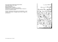 Anteprima di Raccomanda di dare ospitalità al Marchese Boschi.