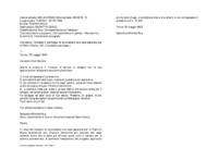 Anteprima di Concede il permesso di provvedere una casa separata per le FMA. (All. il suddetto permesso.)