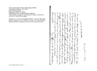 Anteprima di Lo invita ad incoraggiare l'ascritto, uscito nel 1899 come chierico, Olivazzo B. per la sua tesi di laurea e D. Lonardi Bistolfi, sacerdote secolare, professore interno per una convenzione annuale.
