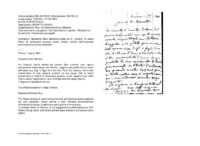 Anteprima di Spiacente della decisione presa da D. Lonardi, lo lascia libero di andarsene quando vuole; chiede notizie dell'implorata autorizzazione dei due candidati.