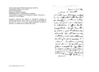 Anteprima di L'ascritto D. Olivazzo B. malgrado la difficoltà della laurea, ritorna a Parma; gli viene assicurato il ritorno a Torino per l'esame semestrale.(All. busta)