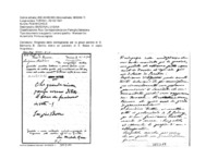 Anteprima di Ringrazia delle condoglianze per la grave perdita di D. Belmonte D. (Scritto dietro un pensiero di D. Bosco in copia litografata.)