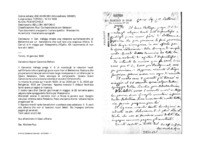 Anteprima di Il Can. Vallega chiede una relazione sull'orfanotrofio di Betlemme per unbenefattore che vuol fare una cospicua offerta. D. Cerruti è in viaggio perAlessandria d'Egitto. Gli raccomanda di non fare altri debiti.