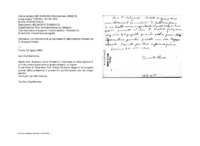 Anteprima di Lo informa su un permesso di fabbricazione chiesto da D. Graziano Natale.