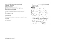 Anteprima di Chiede la sua risposta per unirla a certi documenti.
