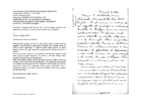 Anteprima di Risponde alla sua del 15/7. Gli dà consigli spirituali per superare le amarezze. (La parte finale del testo è ms. allografa.)