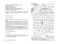 Anteprima di È contento del suo miglioramento. D. Belmonte stà cercando una tovaglia dove mettere il pizzo donato loro da due sorelle di Cannes.