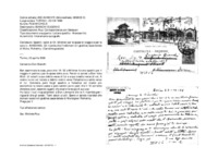 Anteprima di Spediti i soldi al Ch. Mildner per le spese di viaggio e per le cure (v. A 4480469). Gli ricorda che l'indomani è il giubileo sacerdotale di Mons. Richelmy. (Cartolina postale)