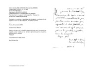 Anteprima di Lo incarica di soddisfare le richieste di un giovane (la cui supplica si trova sul retro della lett., ma manca la firma).