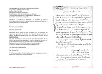 Anteprima di Lo incarica di mandare a D. Graziano N. tutte le informazioni sul chierico e i 4 giovani destinati alla casa di Canelli e i 2 giovani destinati allacasa di Nizza.