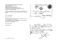 Anteprima di Si rallegra per le buone notizie che gli ha mandato con la sua lett. del 17maggio. (Cartolina postale)