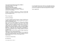 Anteprima di Gli consiglia di parlare con D. Cartier per l'affare degli immobili. Se vuole, può far tornare D. Noguier. (Il P.S., ms. aut. di D. Rua, è stato aggiunto il 5/8.)