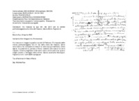 Anteprima di Ha ricevuto la sua lett. del 22/2 con le notizie particolareggiate sulla visita del Vescovo. Saluta Mons. Fagnano G.