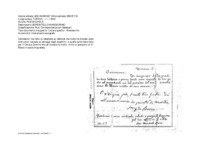 Anteprima di Ha letto la relazione su Señoret ma nulla ha trovato sulle distruzioni causate ai selvaggi dagli argentini, e quella sulla festa fatta per il Corpus Domini. (Testo illeggibile; all. parte di trascrizione.)