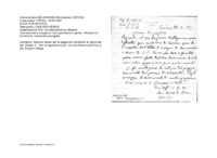 Anteprima di Esprime dolore per le peggiorate condizioni di salute del Sac. Maestri F.Non fa opposizione per una onorificenza pontificia al canonico Eugenio Vallega.