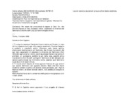 Anteprima di Per mezzo del procuratore fa sapere al Card. Vic. che Orvieto dispone di clero diocesano valido a sostenere la direzione del Seminario e che Brunalli Luigi può servire meglio altrove.