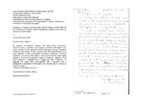Anteprima di Si scusa di non aver fatto visita al Vescovo di São Pedro do Rio Grande do Sul Mons. Claudio Gonçalves e prega il procuratore di riparare la trascuratezza.