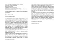 Anteprima di Peggiora la salute di D. Scarrone F. reduce dalla Patagonia. Notizie e saluti.