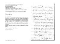Anteprima di Ringrazia degli auguri per l'onomastico e per l'offerta.