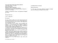 Anteprima di Si compiace che D. Buss C. sia di grande aiuto. Ringrazia per le offerte.