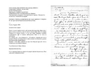 Anteprima di Nomina e presentazione del nuovo ispettore D. Borghino M. con ogni facoltà.Raccomanda confidenza filiale.