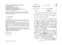 Anteprima di Risposta alla lett. del 27.12.1902, con la promessa di cominciare una novena all'indomani per la mamma di Cerquozzi D., e l'invito ad unirsi allastessa.