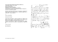 Anteprima di Schiettezza dell'opinione di D. Rua sopra un legato del P. Alagna: cessioni di tutto senza condizioni. D. Bertello G. spedirà lett. in questo senso. Attesa e preghiera [V. copia mf in A4500202]