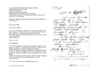 Anteprima di Chiede informazioni sulle case di Macao e Mozambico. (Il P.S. è autografo.)
