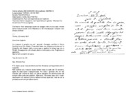 Anteprima di Non adoperare buste col disegno della nuova casa; chiede se ha ricevuto le lett. di D. Marenco G. Gli rincresce per i diaconi non ancora ordinati.