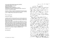 Anteprima di Consiglia di approfittare della calma politica per dar mano ai lavori. Non si trova la carta di donazione di cui parla il marchese Liveri; ma maggior bene può recare costì che a S. Marino.