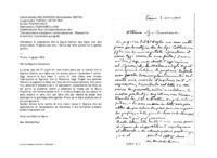 Anteprima di È dispiaciuto che la Sig.ra Collino, sua figlia, non stia ancora bene. Pregherà per loro. (Scrive dal letto poiché ha le gambe gonfie.)