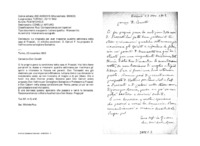 Anteprima di Lo ringrazia per aver trascorso qualche settimana nella casa di Frascati,in critiche condizioni. D. Cerruti F. ha proposto D. Vallino come consigliere Scolastico.