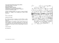Anteprima di Permesso accordato a D. Piovano G. di dettar gli Esercizi Spirituali. Gliconsiglia di non confessare più le Figlie di Maria Ausiliatrice..